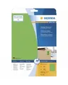 Produktbild: HERMA Etiketten A4 grün 105x148mm Papier matt ablösbar 80St. Farbige 105x148 mm 80 St. (4564)