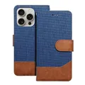 Produktbild: FÜR XIAOMI REDMI NOTE 14 4G - JEANS Buch Case Hülle Handy Tasche Schutz BLAU