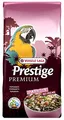 Produktbild: VERSELE-LAGA – Prestige Premium Papageien – Angereicherte, vollständige und abwechslungsreiche nussfreie Samenmischung für Papageien – 15 kg