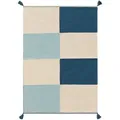 Produktbild: Lytte Kinderteppich Anton Multicolor/Blau 90x130 cm - Teppich für Kinderzimmer