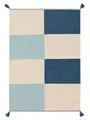 Produktbild: benuta Lytte Kinderteppich Anton - Multicolor/Blau 90x130 cm - 100% Baumwolle - Rechteckig & im Style: Kindermotive, Scandi Living - Pflegeleicht für Wohnzimmer Schlafzimmer