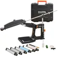 Produktbild: SHARPAL 202H Präzisions-Messerschärfsystem – Einstellbarer Winkel 10–35° Messerschärfer Set mit 7 Schleifsteinen (Diamant 220/325/600/1000, Wasserstein 3000/6000, Leder Abziehriemen) – Mit Geschenkbox