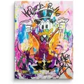 Produktbild: Leinwandbild Money Bags Rules, Mehrfarbig, Holz, vollmassiv, Keilrahmen, Bilder und Zubehör, Wandbilder, Leinwandbilder