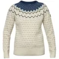 Produktbild: Fjällräven Övik Knit Sweater Pullover aus Wolle PFC-frei Damen Beige/ Blau S - Bunt - S