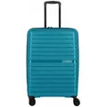 Produktbild: travelite Hartschalen-Trolley Trient, alle Größen Polypropylen, Gelb, Blau, Grau, Bruchfest, Leicht blau 66 cm