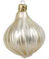 Produktbild: IMPULS Christbaumschmuck, Christbaumschmuck Glas Knoblauch 4cm creme