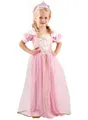Produktbild: Rosa Märchenrprinzessin Kinderkostüm - Rosafarbenes Kleid als märchenhaftes