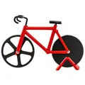 Produktbild: Westmark Pizzaschneider, In Fahrrad-Optik, Mit Ständer, Rostfreier Edelstahl/Kun
