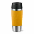 Produktbild: Emsa Isolierbecher Travel Mug Classic, To-Go-Becher, Edelstahl, Senfgelb, 360 ml
