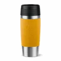 Produktbild: Emsa Isolierbecher Travel Mug Classic, To-Go-Becher, Edelstahl, Senfgelb, 360 ml