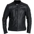 Produktbild: John Doe Technical XTM Motorrad Lederjacke, schwarz, Größe XL für Männer