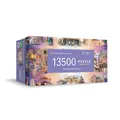 Produktbild: Trefl Prime - Puzzle UFT: Cities Beyond The Clouds - 13500-13500 Teile, Großes Puzzle mit Berühmten Denkmalen, Collage, Dickster Karton, Bio, EKO, Unterhaltung für Erwachsene und Kinder ab 12 Jahren