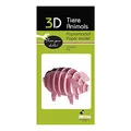 Produktbild: Fridolin 11618 3D-Papiermodell - Schwein