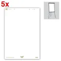 Produktbild: Ursus Flipchart-Papier Green blanko 68,0 x 99,0 cm, 20 Blatt, 5 Blöcke