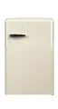 Produktbild: Amica KS 15615 B Retro Kühlschrank mit Gefrierfach / Coffee Cream (Beige) / 88cm (H) x 55cm (B) x 62cm (T) / Retro-Design