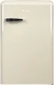 Produktbild: Amica Retro Kühlschrank KS 15615 B | Kühl-Gefrier-Kombination | 108l | 86x55x61,5cm | EEK E | Beige | Gefrierfach | LED, E (Spektrum A bis G)