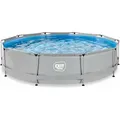 Produktbild: Exit Soft Grey Pool Ø360x76cm Mit Filterpumpe - Grau