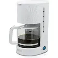 Produktbild: Briebe Elegance Filterkaffeemaschine mit Glaskanne 10 Tassen, Wiederverwendbare Filter, CM1171WHT, Weiß