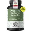 Produktbild: Nature Love® Probiona Kulturen Komplex - 300 Mrd. KBE/g – 180 Kapseln - vegan