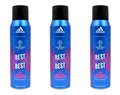 Produktbild: adidas Champions League Best of the Best Deo Spray , 3x150ml EAN3616304475139