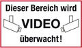Produktbild: Metafranc Hinweisschild Dieser Bereich wird videoüberwacht! 200 x 300 mm