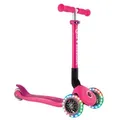 Produktbild: Globber Kinderscooter Junior Foldable Lights, Pink, Kunststoff, 28.6x68x56 cm, Outdoor Spielzeug, Kinderfahrzeuge, Scooter & Cityroller
