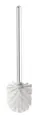 Produktbild: Keuco WC-Reinigungsbürste Cleo, Toilettenbürste mit Griff - Verchromt / Weiß