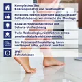Produktbild: VILSTEIN Elektrische Fußbodenheizung 150W - Komplett-Set - Für nahezu alle Bodenbeläge | 3,5m2 - 7m
