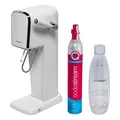 Produktbild: SodaStream Wassersprudler Art mit CO2-Zylinder und 1x 1L Kunststoff-Flasche weiß