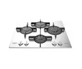 Produktbild: Hotpoint Ariston - Piano cottura a gas FTGHL 641 D/IX/HA finitura inox e griglie in ghisa da 60cm