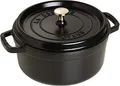 Produktbild: STAUB Pico Cocot Runde Schwarze 22cm Emaille Topf IH Kompatibel