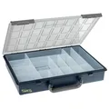 Produktbild: raaco Assorter 55 4x8-15: Sortierbox für Werkstatt, 15 Einsätze, Sortimentskasten & Sortierboxen für Kleinteile, Sichere Aufbewahrung, Tragbar, 26.1 x 33.8 x 5.7 cm, Leicht & Robust.