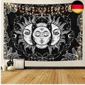 Produktbild: LOMOHOO Wandtuch Tarot Wandteppich,Sonne und Mond Wandtuch,Wandteppich