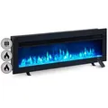 Produktbild: Balderia Elektrokamin Agnes 40, 3in1 Elektrokamin für Stand-, Wand- oder Einbau-Montage schwarz 102,00 cm x 33,00 cm x 12,00 cm