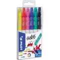 Produktbild: PILOT Radierbarer Fasermaler FRIXION COLORS, 6er Etui 423871