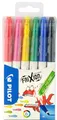 Produktbild: 6 PILOT Radierbarer Fasermaler FRIXION COLORS, 6er Etui