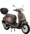 Produktbild: Motorroller Cappucino 125 ccm 85 km/h EURO 5+ mattbraun inkl. Topcase