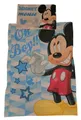 Produktbild: Disney Babybettwäsche Disney Kinderbettwäsche Micky Maus 100 x 135 + 40 x 60 cm Baumwolle, Renforcé, 2 teilig, 100 % Baumwolle, langlebiges und leichtes Material