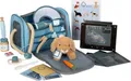 Produktbild: small Foot Tierarzt-Tasche mit Hase, Spielset mit umfangreichem Zubehör aus Holz, 24-TLG, mit Tragetasche und Plüschhase, für Kinder ab 3 Jahren, 12737