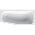 Produktbild: Bambino Raumsparwanne 157x70x42cm, 2570, links, 2570-000 - Bette