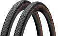 Produktbild: 2x Continental Terra Speed ProTection 45-622 schwarz/transparent TLR 28x1.70