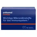 Produktbild: Orthomol Immun - Mikronährstoffe zur Unterstützung des Immunsystems - mit Vitamin C, Vitamin D und Zink - Tabletten/Kapseln, 15 St. Tagesportionen