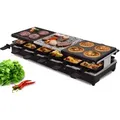 Produktbild: Syntrox Germany Raclette-Grill Oberwil mit geteilten Platten