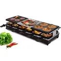 Produktbild: Syntrox Raclette Grill Oberwil Grillfläche Pancake heißer Stein 12 Personen