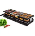 Produktbild: Raclette-Grill Oberwil mit geteilten Platten für 12 Personen Syntrox Germany