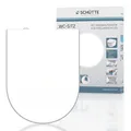 Produktbild: WC Sitz Duroplast D Form, Toilettensitz mit Absenkautomatik und Schnellversch...