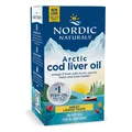 Produktbild: NORDIC NATURALS, ARCTIC COD LIVER OIL Omega-3 Zitron 750mg 180 Weichkapseln