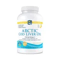 Produktbild: Nordic Naturals Arctic Lebertran 750 mg Omega-3 – 180 Softgels (182,41 EUR/kg)