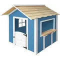 Produktbild: Home Deluxe Spielhaus, Blau, Holz, 118.2x132.5x111 cm, Outdoor Spielzeug, Spielhäuser