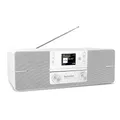 Produktbild: TechniSat DIGITRADIO 371 CD IR - Stereo Internetradio (DAB+, UKW, CD-Player, WLAN, Bluetooth, Farbdisplay, USB, AUX, Kopfhöreranschluss, Wecker, 10 Watt, Fernbedienung) weiß